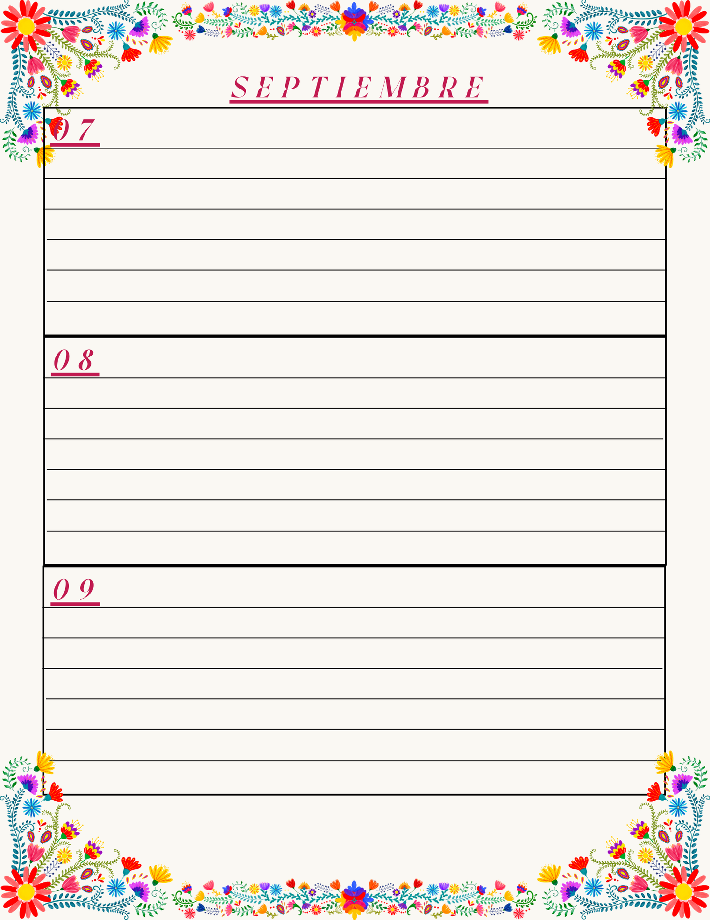 2026 “Echale Ganas, Mija” Spanglish Digital Planner