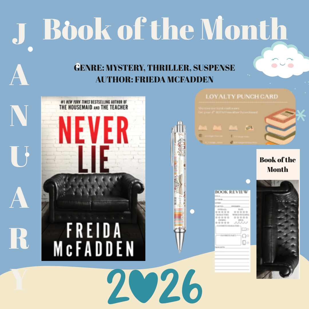 2026 Book of the Month Club — A Year of Cozy Reading Awaits